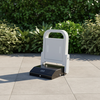 Barrière de stationnement intelligente automatique avec énergie solaire, protection IoT IP58, capacité de charge de 5000 kg pour place de stationnement