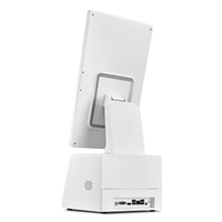 Sistema de Punto de Venta para Kiosco de Autoservicio, Pantalla Táctil Inteligente de 15.6 Pulgadas, Terminal de Pago Interactivo para Kioscos de Comida Rápida y Restaurantes