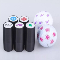 Tampon balle avec logo personnalisé design en usine Tampon balle de golf étanche auto-encreur à séchage rapide