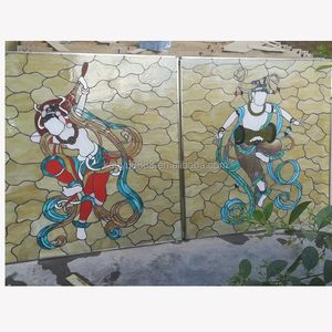 Vitrales de Catedral Personalizados de Doble Cara, Hechos a Mano en China, para Decoración de Paredes, Ventanas y Puertas, con Iluminación - Product Image 5