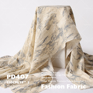 Thiết Kế Mới Tie-Dye Màu Mực Ánh Sáng Nhăn Thiết Kế In Vải Cho Quần Áo Ăn Mặc Quần Túi - Product Image 3