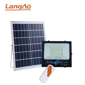 Haute puissance étanche ip67 sport cour 25w 40w 60w 100w 150w 200w solaire led lumière d'inondation - Product Image 3