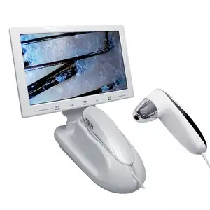 Akıllı algılama 200x cilt yüzey algılama kafa derisi analizörü USB saç ve cilt test aleti saç test makinesi