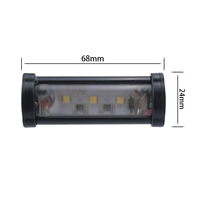 Nouvelles lumières LED 24V pour voitures et camions, petite lumière latérale de plaque d'immatriculation de remorque, étanche IP67, blanche