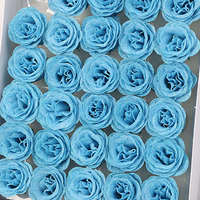 Rose artificielle en soie avec paillettes dorées, tête de fleur lumineuse, vente en gros, décoration pour la maison, mariage et fête