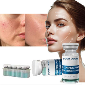 Suero en Polvo <span class=keywords><strong>Liofilizado</strong></span> con Triple Péptido de Cobre Azul Blanqueador para Tratamiento de Peeling de Algas SPA - Product Image 1