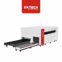 Machine de découpe laser à fibre CNC à couverture intégrale de 1KW à 6KW pour tubes carrés et rectangulaires, et tôles en acier doux, acier au carbone et fer