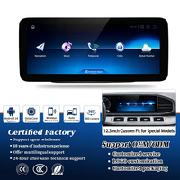OEM ODM 4G Android14 WIFI Layar Sentuh IPS 12" Wireless CarPlay Android Auto Kamera Mundur AHD 4RAM 64ROM