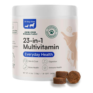 Grosir perawatan kesehatan hewan peliharaan anjing kunyah multivitamin untuk dukungan imun mantel kesehatan pencernaan perawatan kutu kucing & ikan - Product Image 1