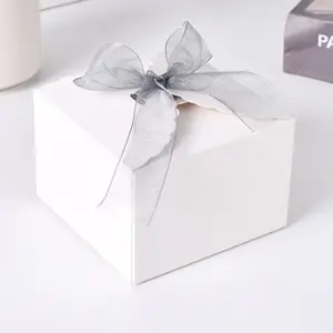 定制服务免费设计小牛皮纸饼干盒婚庆可回收巧克力饼干包装盒