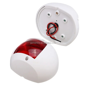 Büyük Boy Navigasyon Işığı 12V Su Geçirmez Kırmızı Yeşil LED Deniz Teknesi Ön Duba Lambası Deniz Malzemeleri için - Product Image 3