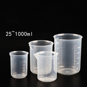 सिलिकॉन मापने वाला कप बीकर स्नातक कप प्लास्टिक सेट 500 मिली - Product Image 3