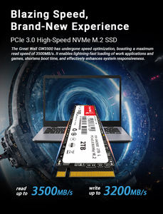 Unidad de Estado Sólido Great Wall GW3500 NVMe M.2 2280 PCIe 3.0 (Gen3 X4) de 256 GB a 2 TB, 3D NAND TLC, Velocidad de Lectura de hasta 3500 MB/s - Product Image 2