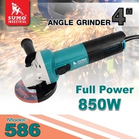 Meuleuse d'angle électrique filaire professionnelle SUMO 220V 850W, outil électrique 100mm 115mm, acier inoxydable, 11000 tr/min, pour métal et pierre industriels
