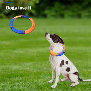 Disco Volante Interattivo Triangolare per Cani, Giocattolo in Morbida Schiuma EVA Pieghevole, Frisbee Personalizzabile con Logo - Product Image 6