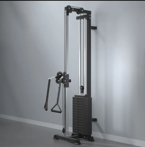 Macchina Cavi Crossover per Allenamento Corpo Trazioni <span class=keywords><strong>Lat</strong></span> <span class=keywords><strong>Machine</strong></span> Bicipiti Tricipiti Vogatore Trainer Torre a Puleggia Alta Montata a <span class=keywords><strong>Parete</strong></span> con Carico a Dischi - Product Image 1