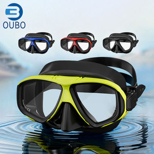 แว่นตาดำน้ำตื้นแบบฟรีไดฟ์วิ่ง, แว่นตาดำน้ำตื้นแบบป้องกันฝ้า, หน้ากากดำน้ำเลนส์เรซิ่นเสริม (ตัวเลือก) - Product Image 2