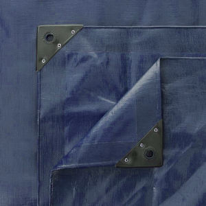 Bâche en PE bleu foncé, haute résistance, haute durabilité, grande capacité, tailles et couleurs personnalisées, imperméable, protection du sol - Product Image 1
