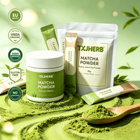 Poudre de thé vert Matcha biologique de qualité cérémonielle supérieure en vrac pour marque privée, vente en gros