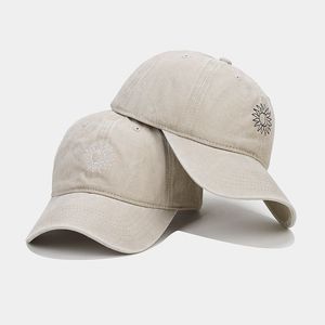 Nouvelle Casquette de Baseball Brodé Effet Vieilli - Casquette Souple Unisexe Rétro à Fermeture Snapback, Chapeau de Soleil Décontracté Tendance pour Hommes et Femmes - Product Image 3