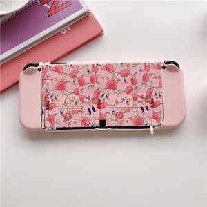 Funda protectora de dibujos animados <span class=keywords><strong>Kirby</strong></span> Switch, resistente al desgaste, anticaída, controlador de Gamepad, accesorios, cubierta de consola de juegos para Switch - Product Image 1