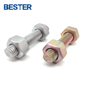 ASTM A193 A320 Grade B5 <span class=keywords><strong>B6</strong></span> B7 B16 B8 B8c B8t B8ca B8m L7 L43 Boulon à tête hexagonale lourde et écrou 2H - Product Image 1