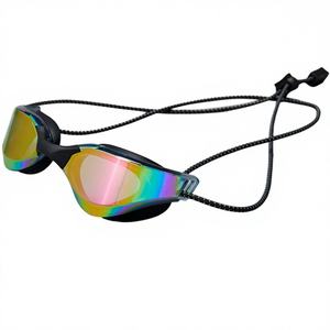 Competitive Swimming Goggles New <b>Headband</b> Style Waterproof Anti-Fog Adjustable Electroplated PC Lens Wholesale Adult - Product Image 1