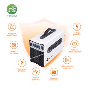 Inversor <span class=keywords><strong>de</strong></span> Corriente Continua a Corriente Alterna Fonsoul <span class=keywords><strong>de</strong></span> Onda Sinusoidal Pura <span class=keywords><strong>de</strong></span> 3000W, <span class=keywords><strong>Convertidor</strong></span> <span class=keywords><strong>de</strong></span> 12V 24V 110V/220V, Sistema <span class=keywords><strong>de</strong></span> Energía Doméstica <span class=keywords><strong>de</strong></span> Alta Eficiencia <span class=keywords><strong>para</strong></span> Interiores y Exteriores - Product Image 4