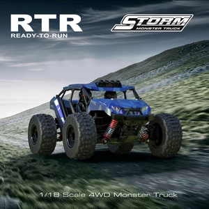 HS18331 18332 1/18 Auto RC 4WD de 36KM/H, Vehículo Todoterreno de Alta Velocidad, Auto de Control Remoto, Juguetes, Buggies - Product Image 4