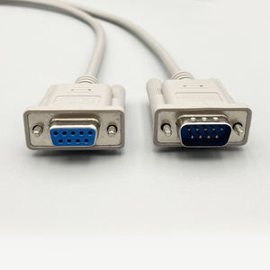 สายเคเบิลจอภาพแบบกำหนดเองพร้อมหัวต่อ D-sub VGA 9 พิน ชุดสายไฟคู่ หัวต่อ DB9 ตัวผู้-ตัวเมีย - Product Image 2
