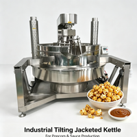 Machine à Popcorn Industrielle Entièrement Automatique à Gaz et Électrique pour la Production de Popcorn Caramelisé, Modèle Commercial – Liste de Prix