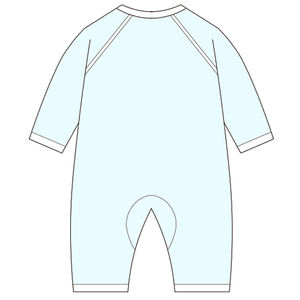 Pelele de algodón bonito de verano para recién nacidos, ropa informal de una pieza de Color sólido para bebés con mangas largas, Ropa para Niñas - Product Image 5