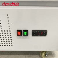 Réfrigérateur commercial de table compact OEM pour supermarché, vitrine réfrigérée à air libre, équipement de distribution rapide