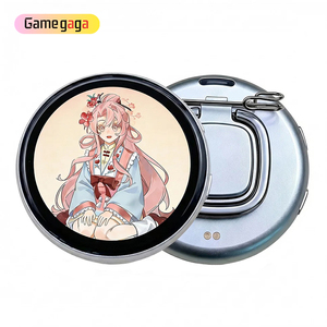 N88 <b>Smart</b> <b>Electronic</b> Badge With Magnetic Back Buckle 1.85Inch Display Touch Screen Anime Pin BT E-badge 600mAh Battery Accessory - Product Image 1