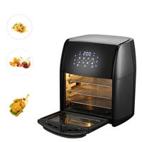 Friteuse à air numérique à écran tactile 12L four forme carrée pour la maison et l'hôtel appareils de cuisine vente en gros