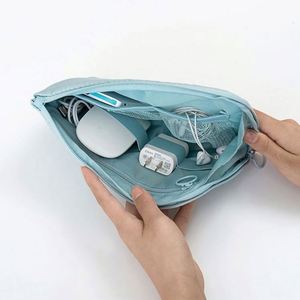 Portable Data Cable Charger Organizer Bag Business Travel Digital Headphone <b>Mouse</b> Storage Bag - Product Image 5