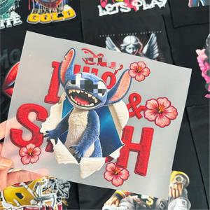 Autocollant personnalisé en silicone 3D pour transfert <span class=keywords><strong>de</strong></span> chaleur, logo <span class=keywords><strong>de</strong></span> marque pour vêtements, maillot, imperméable, faux fil, transfert DTF - Product Image 4