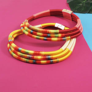 Nuevo Conjunto de Joyería Creativa <span class=keywords><strong>Cleopatra</strong></span>: <span class=keywords><strong>Collar</strong></span> con Colgante, Pendientes con Cierre Magnético de Metal, Gargantilla y <span class=keywords><strong>Collar</strong></span> de Cuerda - Product Image 2