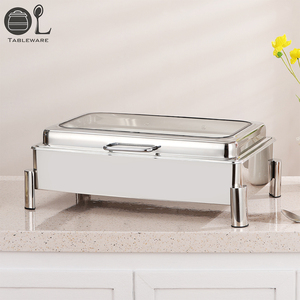 Equipo de Catering Rectangular de Alta Calidad y Gran Capacidad, Calentador de Alimentos Comercial, Plato <span class=keywords><strong>para</strong></span> Buffet - Product Image 6