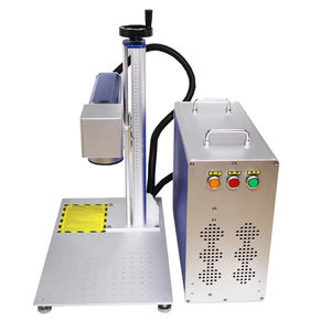 Machine de marquage laser à fibre CNC de bureau à refroidissement par air 20W 30W 50W 60W 100W, graveur laser pour acier inoxydable DXF/PLT/BMP/AI - Product Image 6