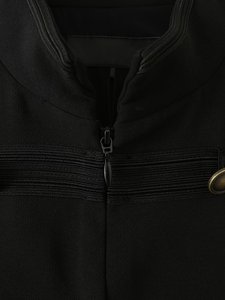 <span class=keywords><strong>Chaleco</strong></span> sin mangas con cuello mandarín y detalle de botón con nudo para <span class=keywords><strong>mujer</strong></span>, primavera 2026, OEM/ODM de fábrica de ropa china - Product Image 5