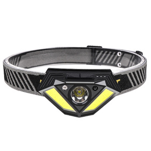Lampe frontale LED XPG COB, 1000mAh, rechargeable, lumière rouge, lampe frontale portable pour l'extérieur - Product Image 1