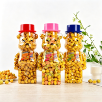 280g Große Bärenflasche Süßes Transfettfreies Popcorn |   Party- und Filmnacht-Snack