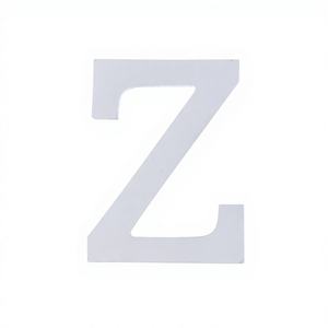 Suministro a granel, arte popular decorativo, Letra de madera Z, modelo pintado, patrón para manualidades, decoración del hogar, juguetes educativos - Product Image 1