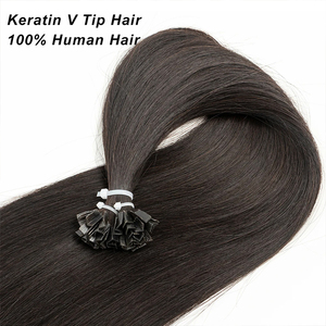 Capelli Veri Fusion K Tip Lisci con Cheratina, 12-20 Pollici, in Capsule, 50 pz/confezione, 30g, Pre-bonded, per Donna - Offerta Calda - Product Image 4
