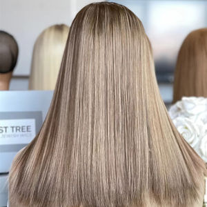 2025 diseño de lujo HD peluca superior de encaje 5*3,5 peluca superior de seda de encaje cabello virgen europeo para la pérdida de cabello mujeres blancas - Product Image 2