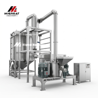 Pulvérisateur de sucre et de glaçage ultra-fin |   Broyeur alimentaire industriel automatique super micro avec moteur et roulement durable