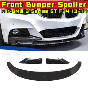 Spoiler de pare-chocs avant, diffuseur, pièce de modification pour BMW Série 3 GT F34 2013-2019, protection de pare-chocs, style MP - Product Image 2