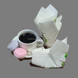 Xiangsheng <span class=keywords><strong>serviettes</strong></span> en <span class=keywords><strong>papier</strong></span> personnalisées de qualité supérieure à 3 plis motif étoile dorée 1/6 plis pour l'utilisation de la serviette de fête de Noël et de vacances - Product Image 6