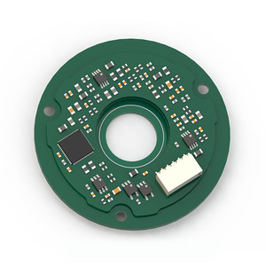 MOSRAC Série C, trou creux, ID10mm OD40mm, épaisseur ultra-fine 8mm, précision 17 bits ±0.05 °   Encodeur absolu inductif simple - Product Image 1